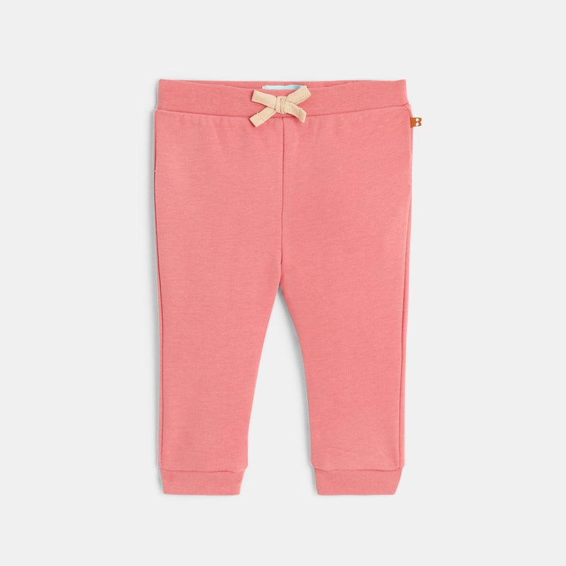 Flīsa ''jogger'' bikses mazām meitenēm, rozā