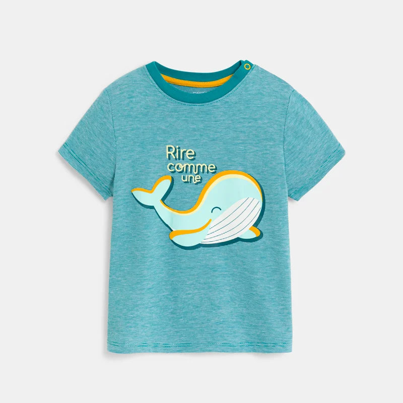 T-krekls ar haizivs motīvu maziem zēniem