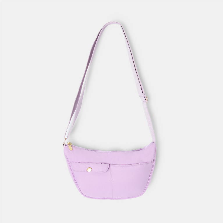 Unisex plecu/jostas soma, gaiši violeta